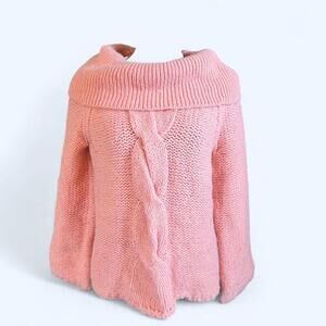 Vintage Y2K Michael Kors Bell sleeve pink knit sweater Size Large